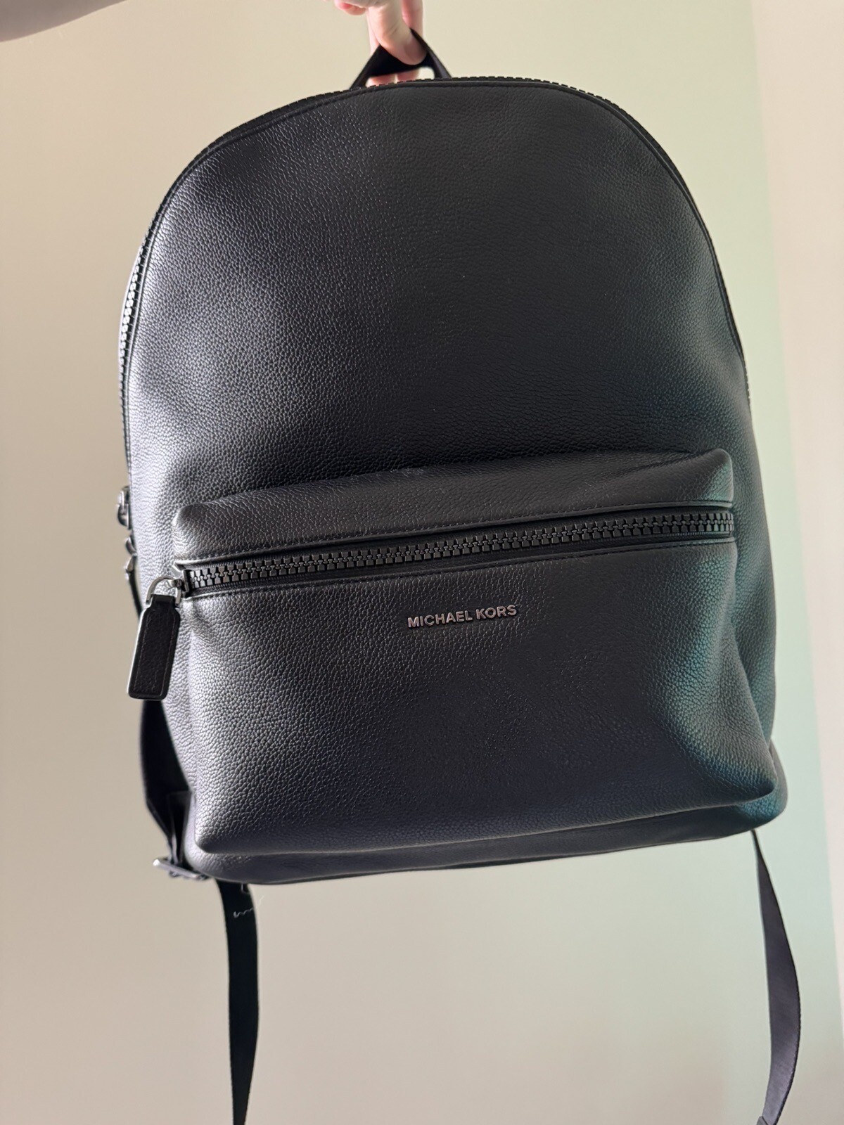 Michael Kors Backpack Black Pebbled - image 2