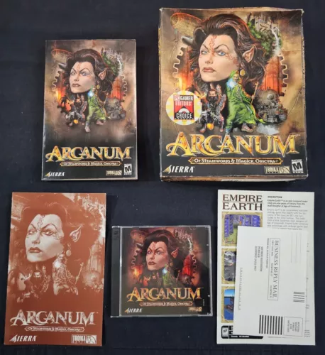 PC Big Box - Arcanum: Of Steamworks & Magick Obscura CIB