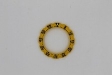 New Tag Heuer 380.513 Mens Midsize Formula 1 Watch Bezel Black Yellow Spring