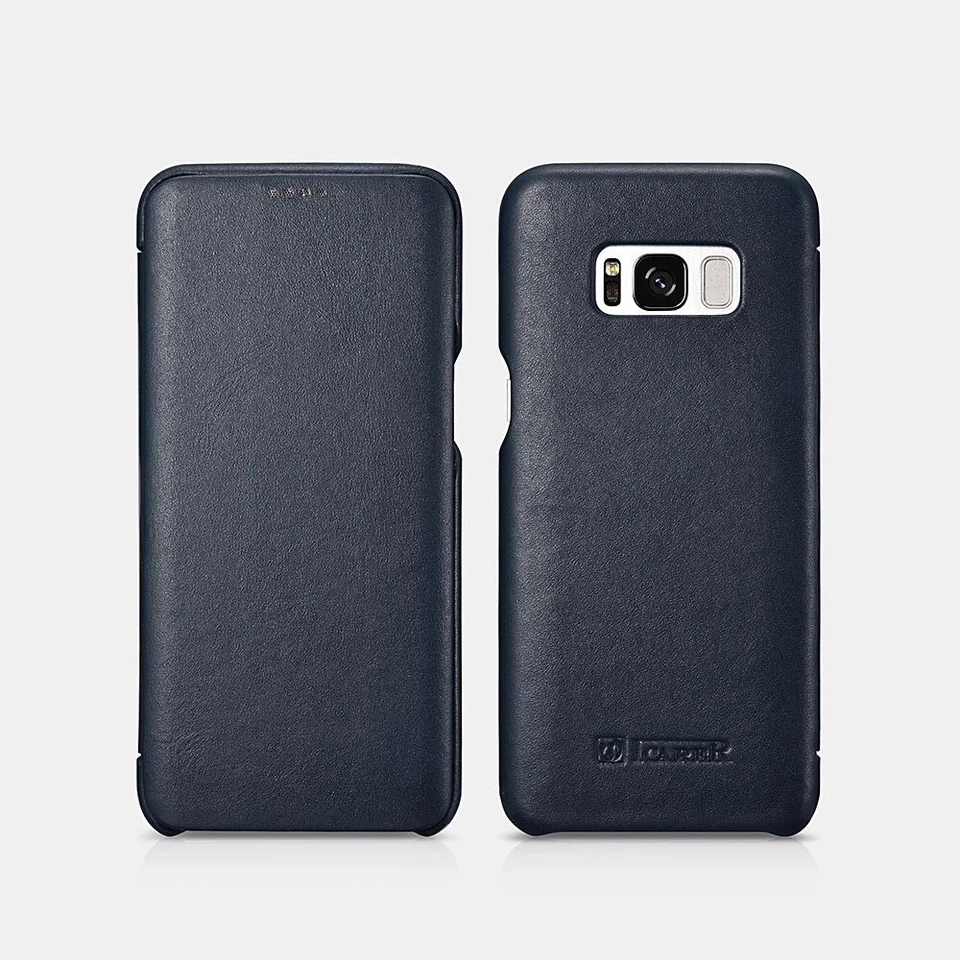 Чехол-книжка ICARER из натуральной винтажной кожи для SAMSUNG Galaxy S8 Plus - Изображение 4 из 4