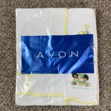 Avon Precious Moments Hooded Terry Cloth Wrap Towel Wash Mitt -Infant Bath Set