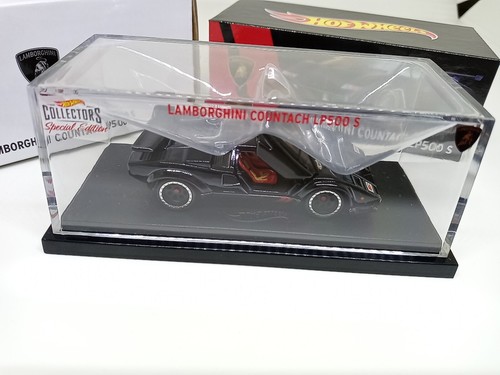 2019 RUOTE CALDE RLC NERO '82 LAMBORGHINI COUNTACH LP500S #5457/12.000 IN 1/64 - Foto 2 di 14