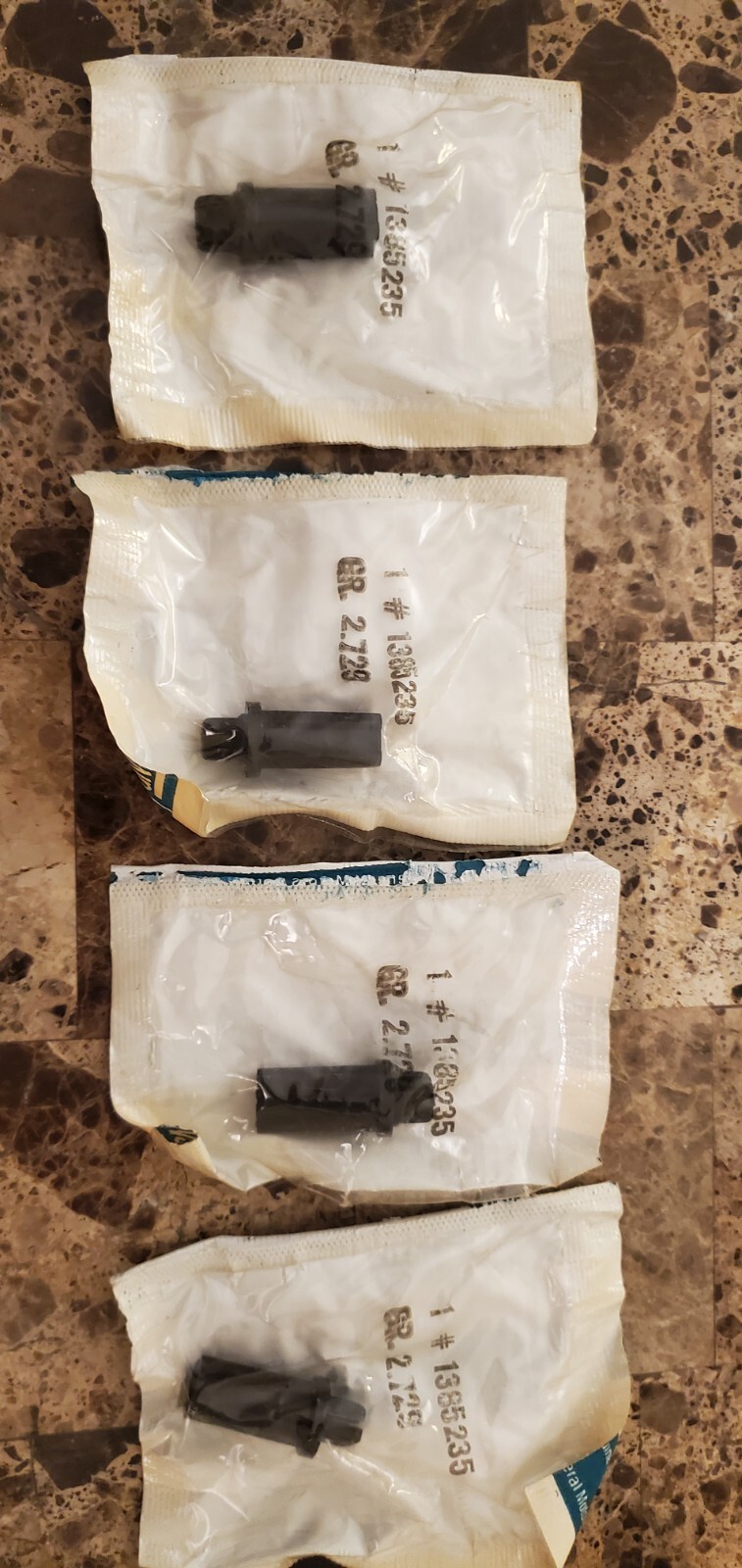 19691972 Buick Headlight Bezel Retaining Nut Set Of 4 OEM 1385235 eBay