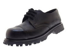 Sheffield Ranger 3 Loch Damen Schuhe Vintage Halbschuhe Stahlkappe Gr 38 Leder