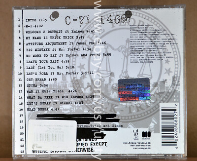TRICK TRICK THE PEOPLE VS. RARE UKR ORIGINAL CD HIP HOP GOON SQUAD 