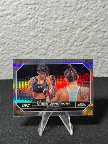 Réfracteur à prisme base UFC chromé 2024 Topps 1 - 200 - COMPLÉTEZ VOTRE SET - PYC - Photo 230/237