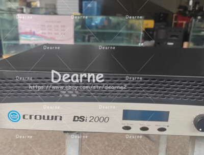 1 PCS Crown DSi2000 Amplifier Working USED | eBay