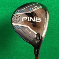 Ping G440 MAX 19° 5 Fairway Wood Denali Red 6.0 60g Graphite Stiff w/ HC