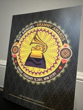 53rd Annual Grammy Awards Program 2011 - Gaga Eminem Jay-Z Bieber Drake - Mint!!