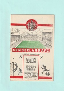 1954/55 LEAGUE DIVISION 1 : SUNDERLAND v TOTTENHAM HOTSPUR 1ST JANUARY 1955