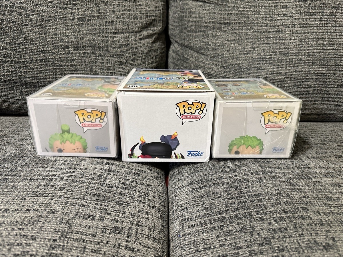 Roronoa Zoro Funko Pop exclusives 327 923 & 2151 new in boxes One
