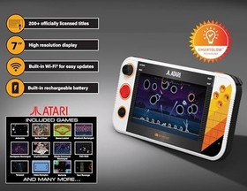 MY ARCADE ATARI GAMESTATION GO RECHARGEABLE BATTERY OVER 200+ PRELOADED RETRO