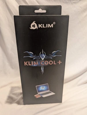 KLIM Cool+ Laptop Cooler 4500RPM Metal USB Vacuum Fan Cooling Pad | Open Box - Image 1 of 4