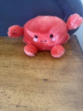 Aurora - Mini Red Palm Pals - 5" Snippy Crab - Adorable Stuffed Animal
