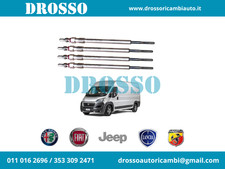 46353878 KIT 4 CANDELETTE ORIGINALI FIAT DUCATO 250 SCUDO ULYSSE 2.2 D MTJ