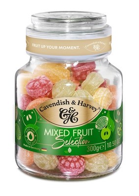Mixed Fruit Selection 300g Glas | Orange, Zitrone, Apfel, Himbeere, Erdbeere ...