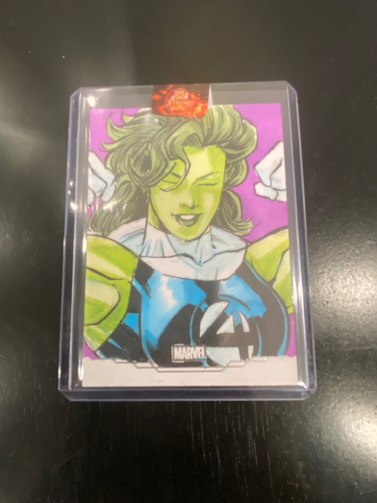 2025 Topps Marvel Studios Chrome – She-Hulk 1 of 1 Sketch - Matthew Lopez