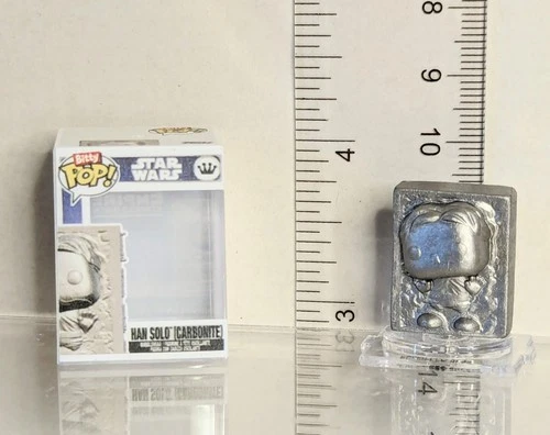 Funko Bitty Pop Han Solo in Carbonite from Star Wars Chase Hyper Rare 1/6
