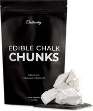Natural Edible Chalk - Organic Chalk for Bone Strength - 7oz 200g 