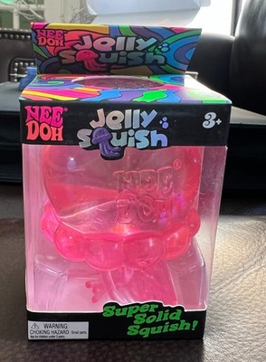 Nee Doh Jellyfish Jelly Squish Stress Toy Fidget Squeeze NeeDoh PINK AUTHENTIC