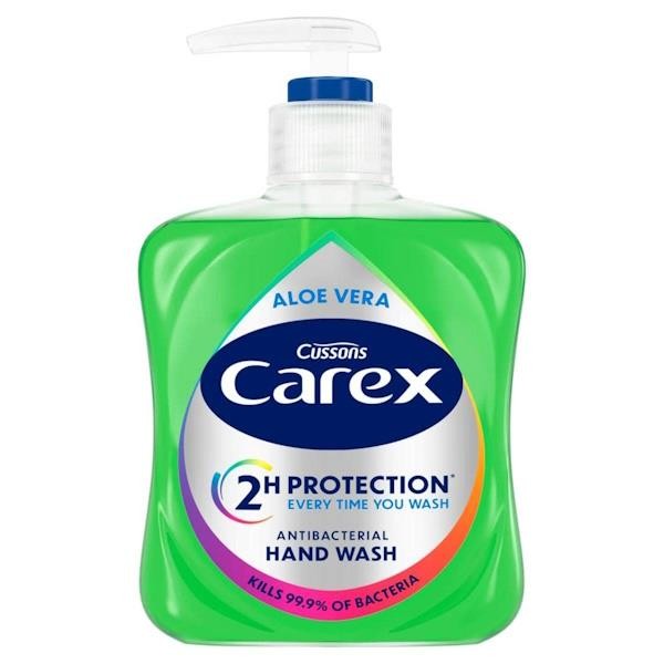 Carex Aloe Vera Antibacterial Handwash 250ml