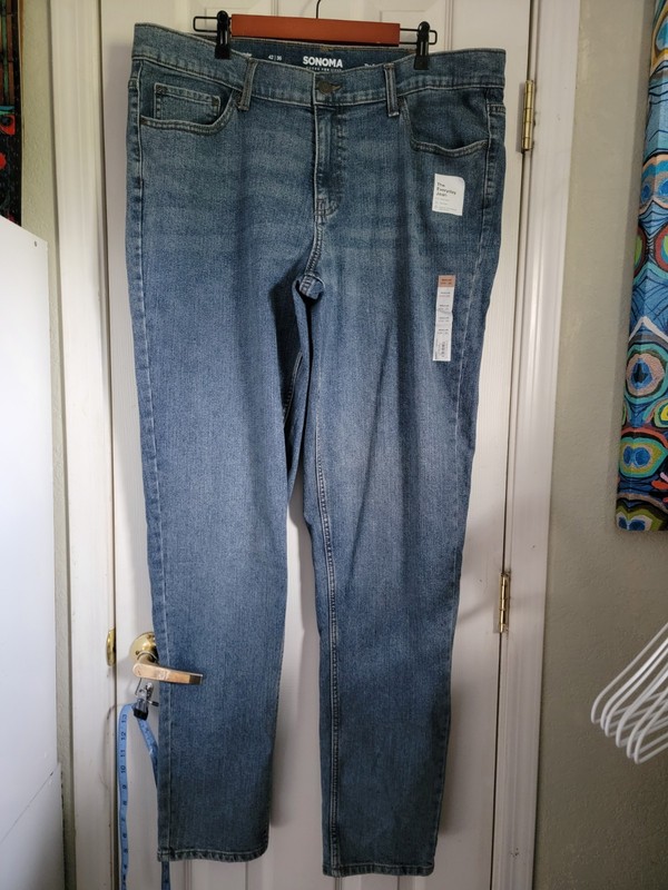 NEW With Tags Men's Sonoma The Everyday Jean Regular Size 42x36