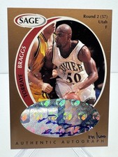 1998 SAGE Autographs Bronze #A4 Torraye Braggs 241/600