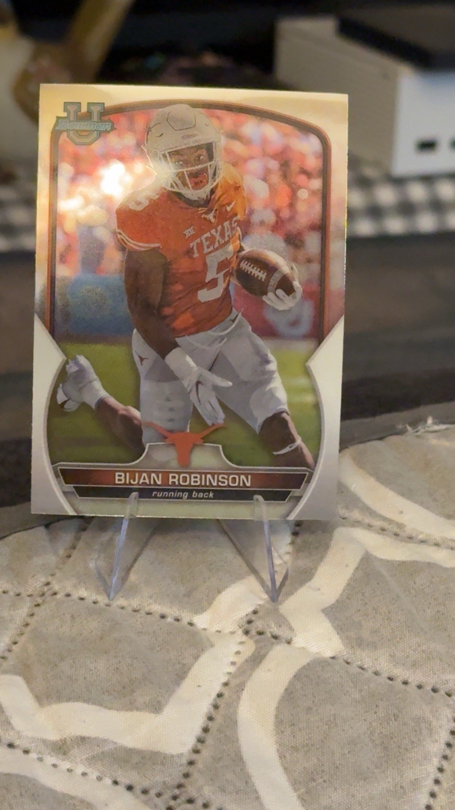 2022 Bowman University Chrome - Bijan Robinson #70 (RC)