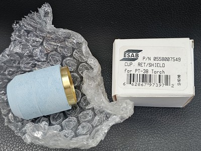 ESAB 0558007549 PT-38,PLASMA Gun CUTTING TORCH CUP SHIELD Original OEM NOS