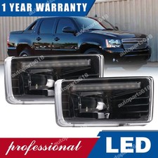 LED Fog Lights Lamps For 2007-2014 Chevy Silverado Suburban Avalanche Tahoe DRL