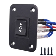 "Momentary Polarity Reverse Switch 12V DC 10A 6 Pin 3 Position Up Down Control..