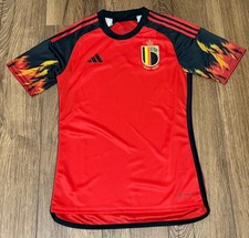 Adidas Belgium National Team Red 2022/23 Home Stadium Jersey - (HD9412) Sz S