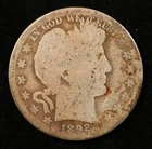 1892-S Barber Half Dollar 50C San Francisco Mint Fair Grade (#SLC00268)