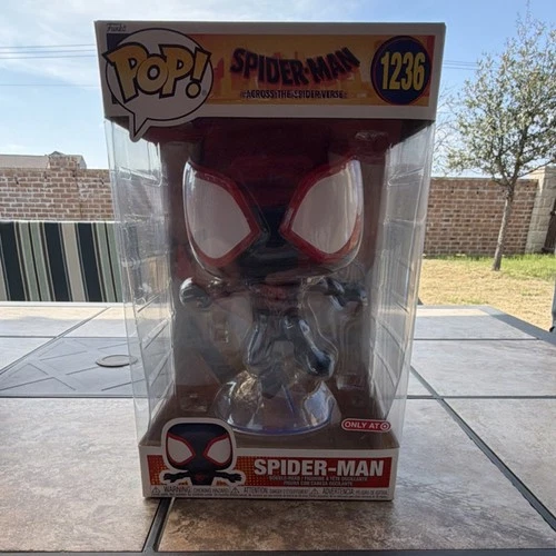 Funko Pop! Jumbo Spider-Man Across the Spider-Verse Target Exclusive #1236