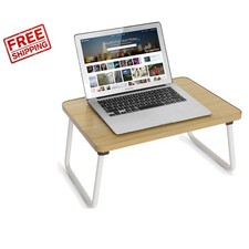 Portable Lap Desk with Folding Legs for Bed  Couch   Lightweight  Stylish i...