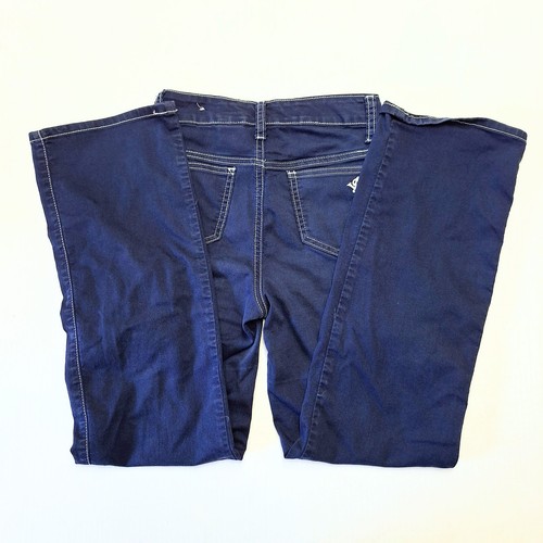 Vintage V.I.P Jeans Blue Cargo Pants Women's Size 0/24 Soft Stretch Pants Y2K, Size 0, $18.99 - Photo 8