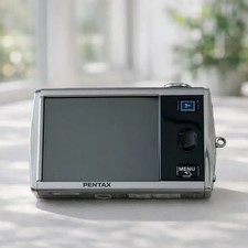 Pentax Optio T30 Silver Digital Camera - Vintage, 710MP, Touch Screen