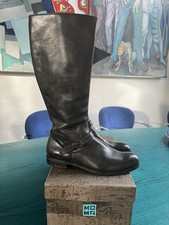 MoMA Damen Stiefel Leder Gr.37,5 Grün
