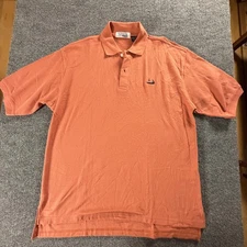 Men's Orange Polo Shirt XL - Murray's Toggery Shop Nantucket Belt #752