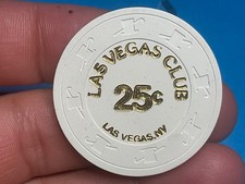  .25   -  -LAS VEGAS CLUB--      LAS VEGAS NEVADA CASINO CHIP   -     Z-2823