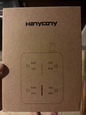 Surge Protector Power Strip - HANYCONY 8 Outlets 4 USB 2 USB C Charging Ports