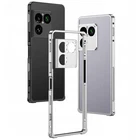 For Sony Xperia 1 VIII Case, Aluminum Metal Hippocampus Bumper Frame Case Border