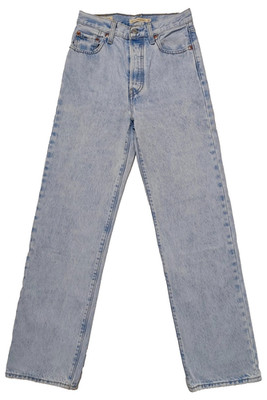 Damen Levis Premium BigE Rib Cage Jeans in Hellblau Gr. W 25 / L 31
