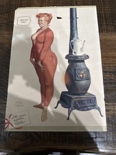 With Warm Regards, Hilda Built For Comfort. Duane Bryers  Print Brown & Bigelow