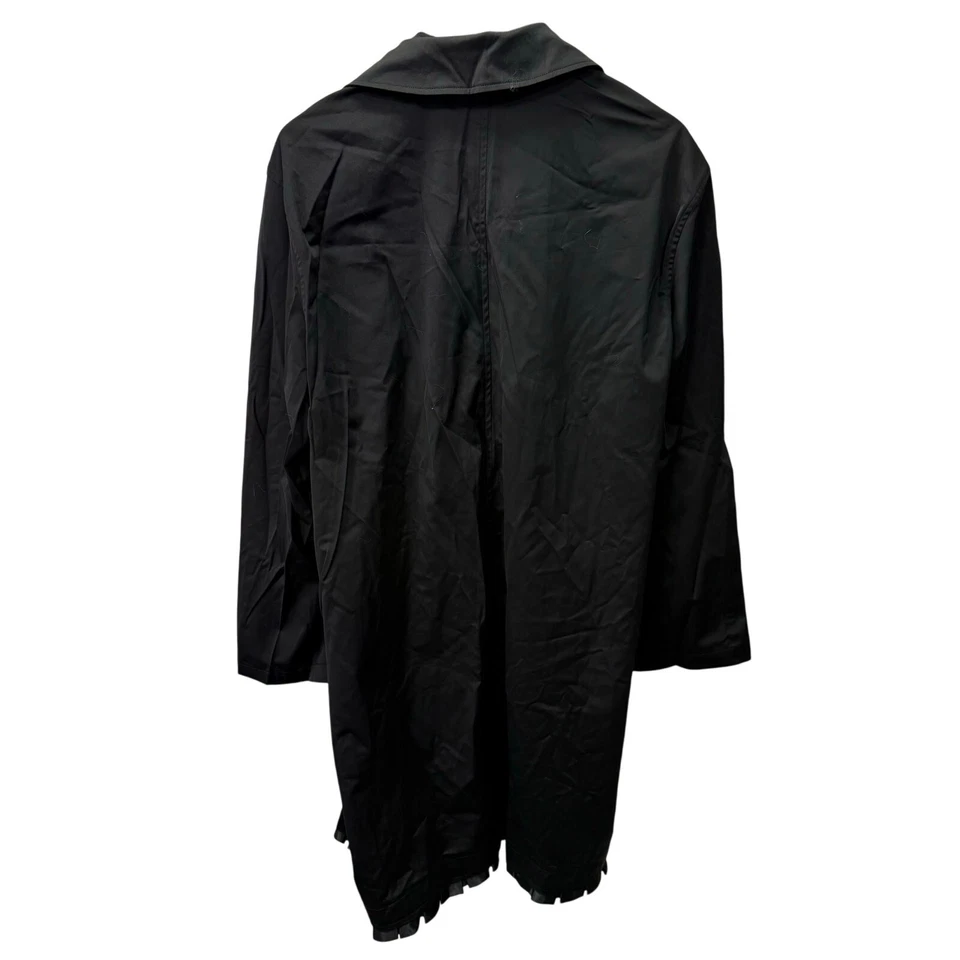 Chaqueta Plus Donna Plus para mujer talla 2X dobladillo con volantes de trinchera NUEVA # H558 Foto 2 de 4