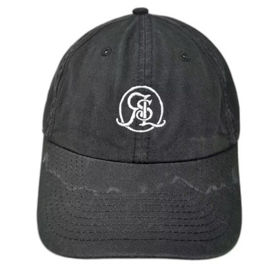 Greg Norman Baseball Cap Black White Hat OS Slideback Rancho San Lucas Shark