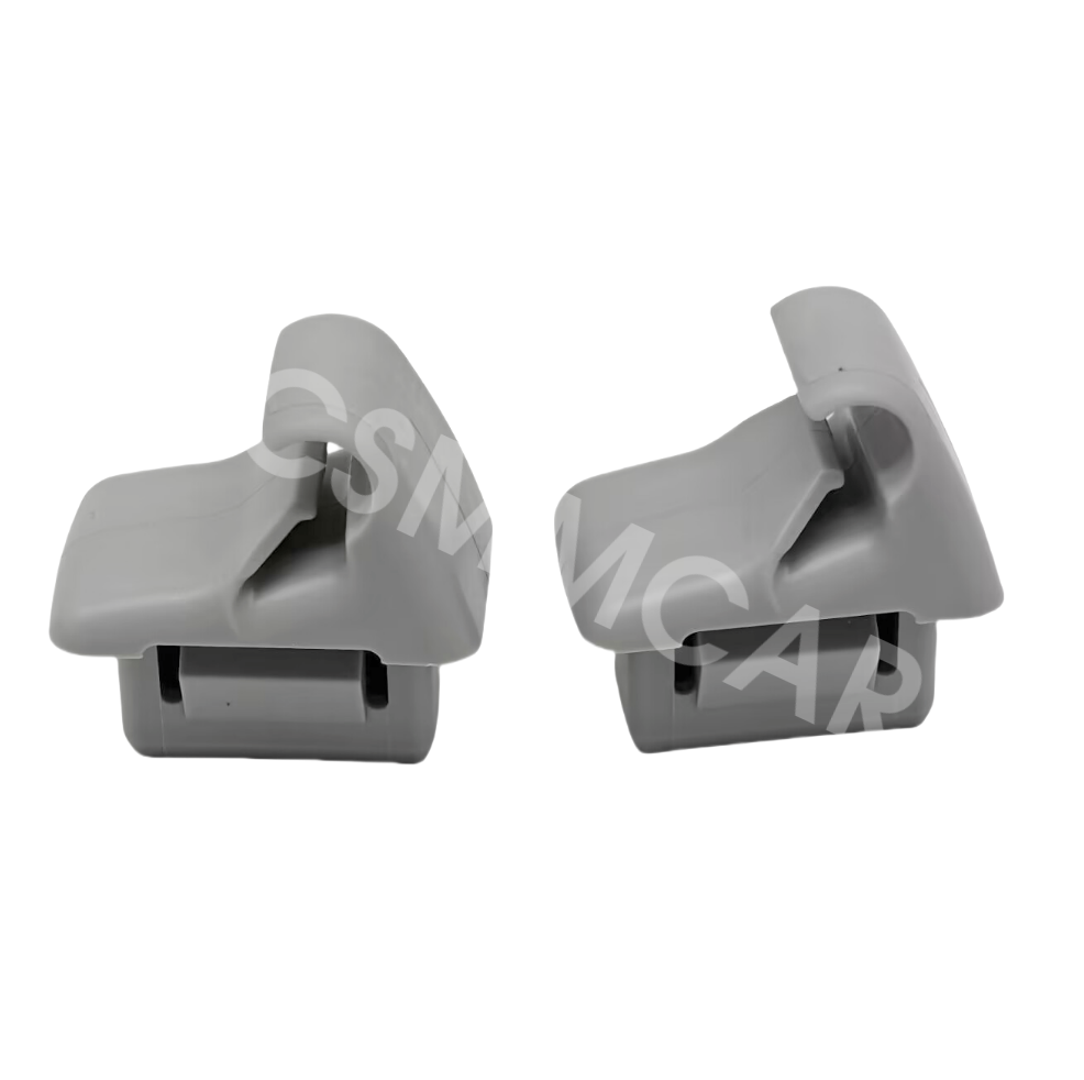 Sun Visor Hook Clip Bracket Retainer Gray For Mitsubishi Lancer Outlander ASX