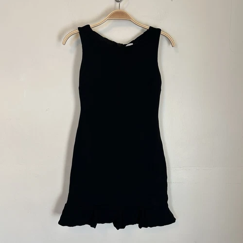 Abito rosso Valentino Little Black LBD con volant taglia 2 Oldey Moneyzioso silenz tubin