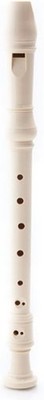 8 Holes Woodnote Ivory Soprano Recorder Flute Baroque Musical Instrument