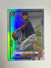 2021 Bowman Draft - Chrome Chih-Jung Liu #BDC-190 Sky Blue Refractor (RC)